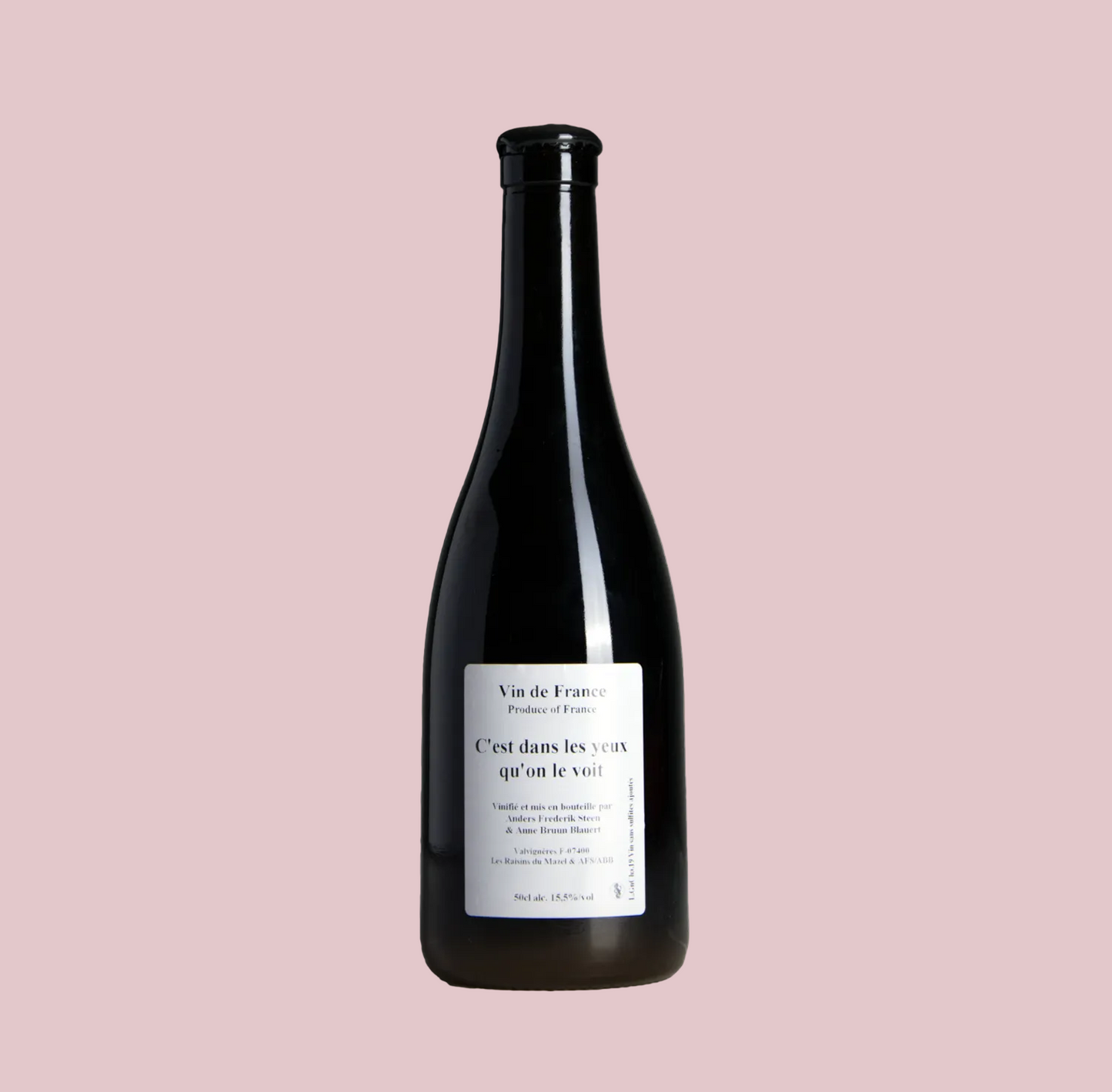Anders Frederick Steen C'est dans les yeux qu'on le voit 2019 - 500ml