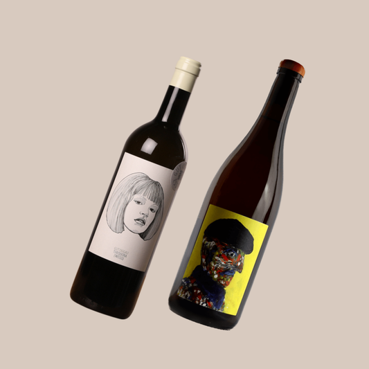 skins in contrast - "orange wine"